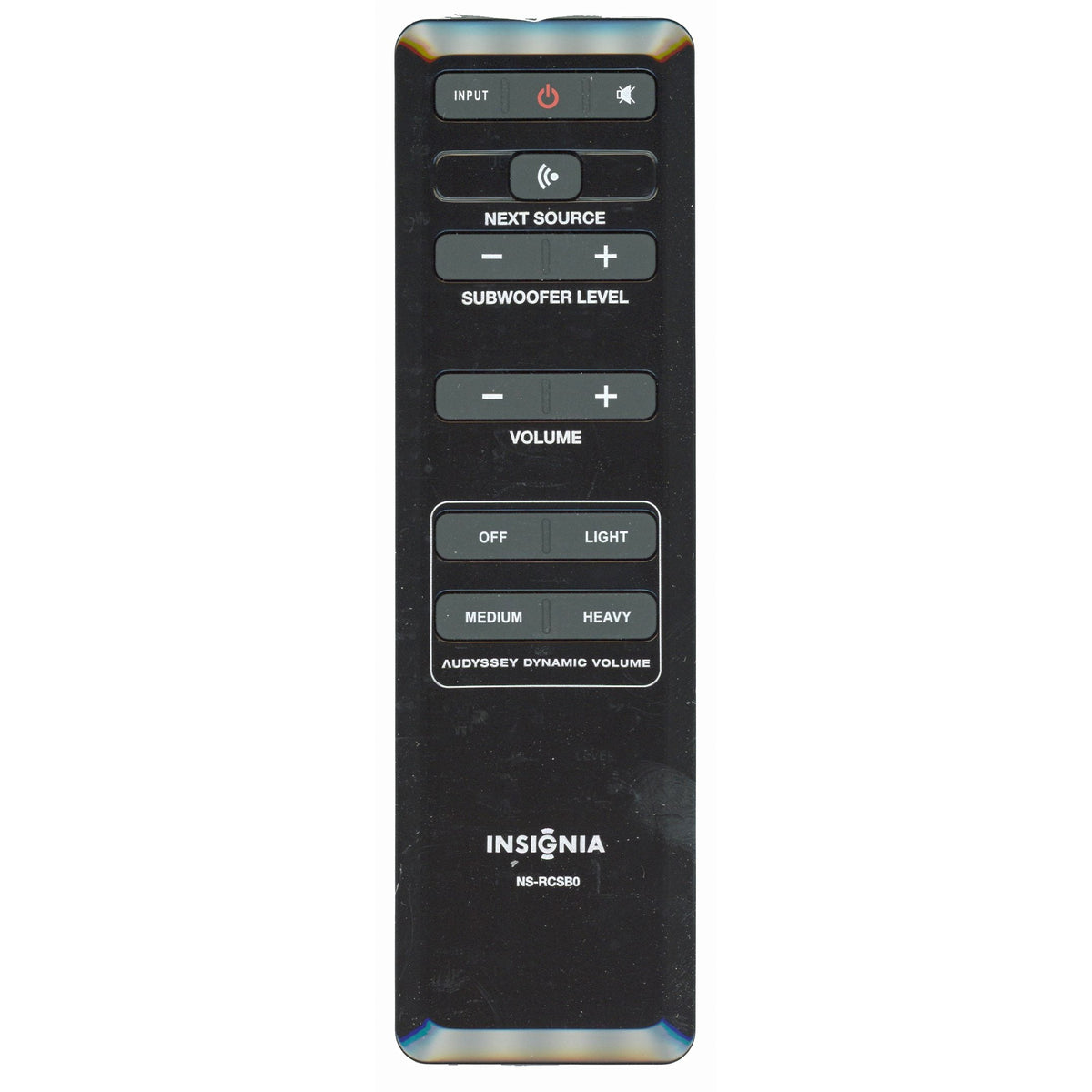 Insignia NSRCSB0 Sound Bar Remote Control