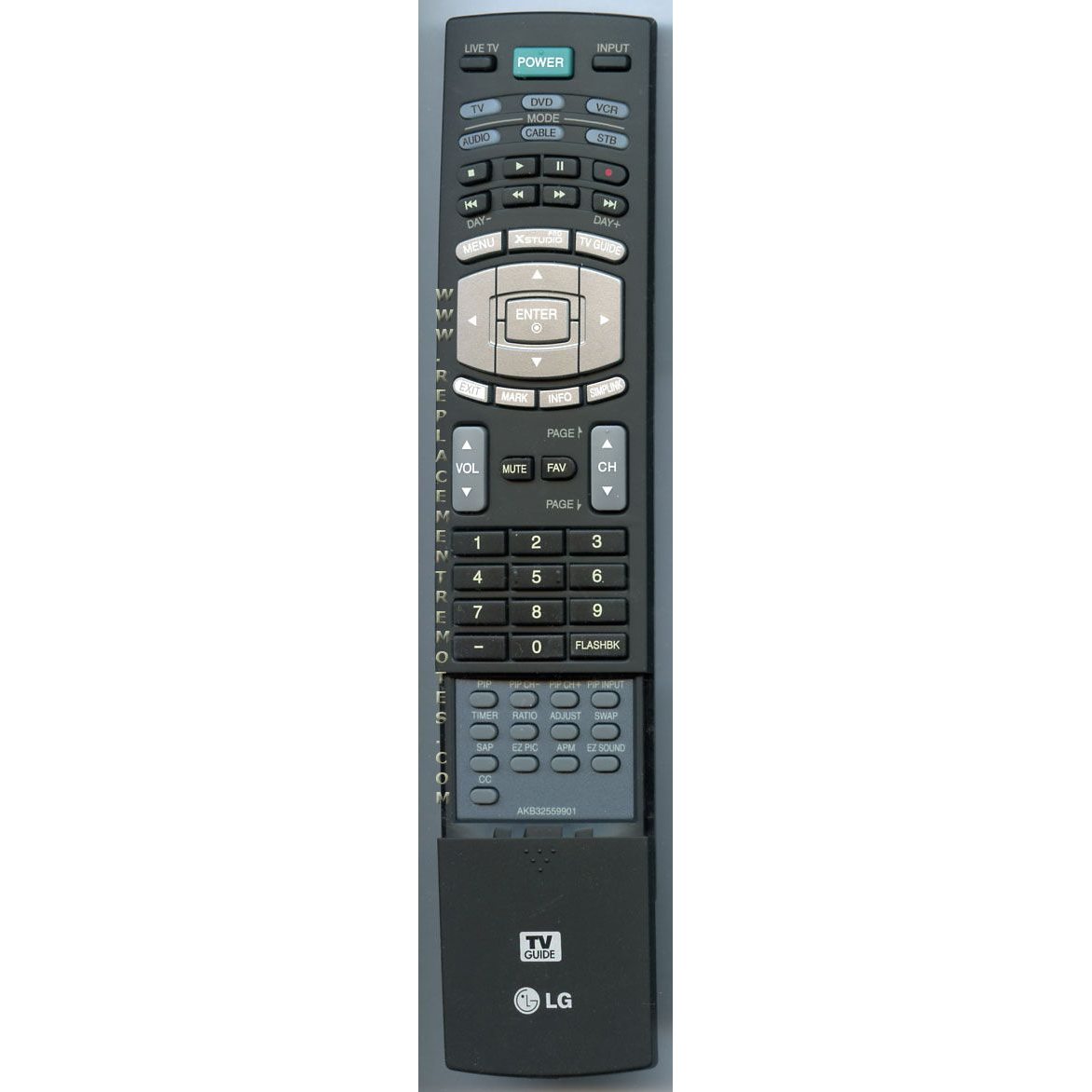 LG AKB32559901 TV Remote Control
