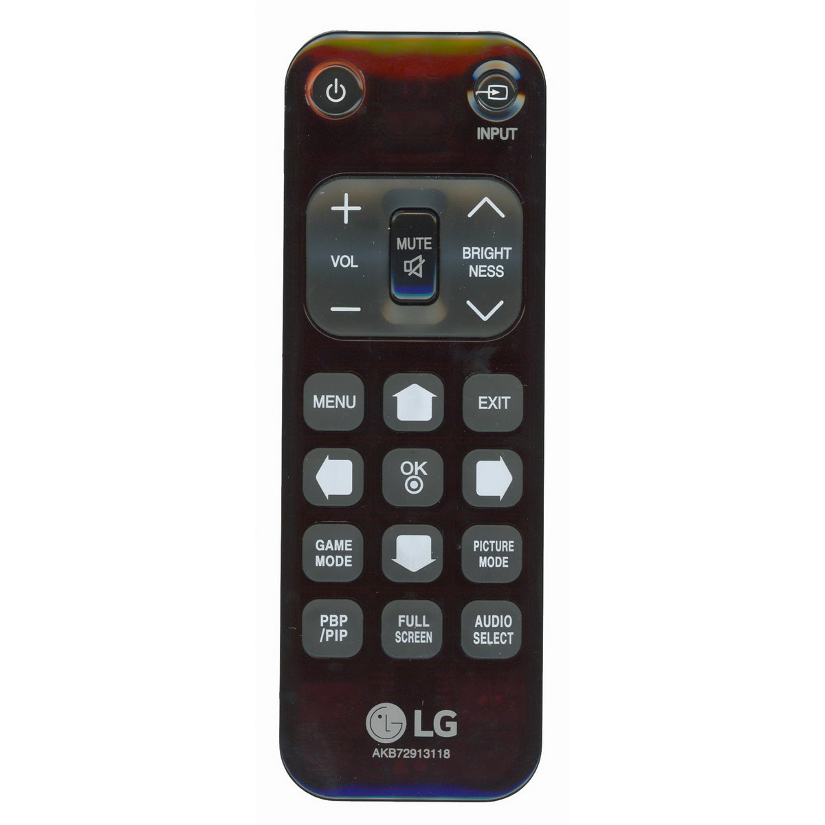 LG AKB72913118 Monitor Remote Control - For 43UD79, 43UD79B, 43UD79T