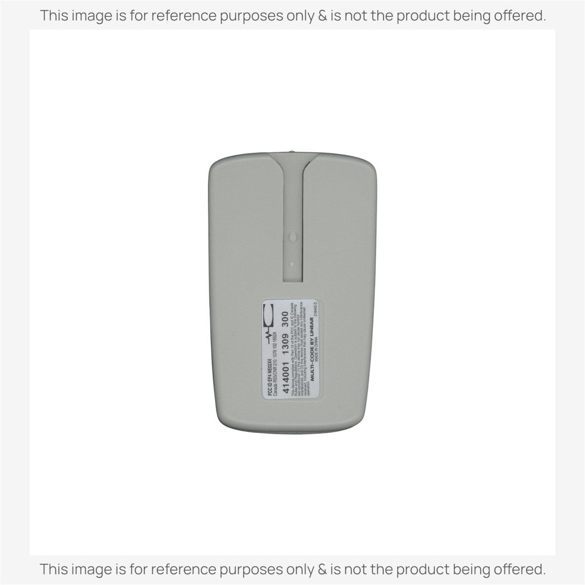 Linear 4140 Multi-Code 4-button 300 MHz Visor Garage Door Opener Remote Control