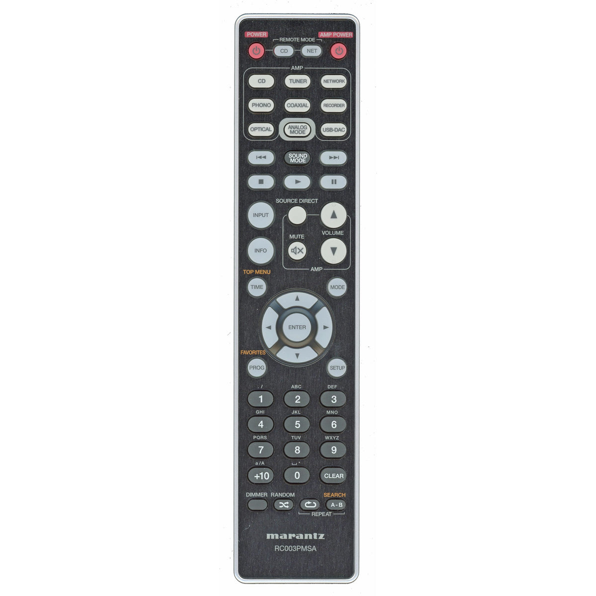 Marantz RC003PMSA Receiver Remote Control