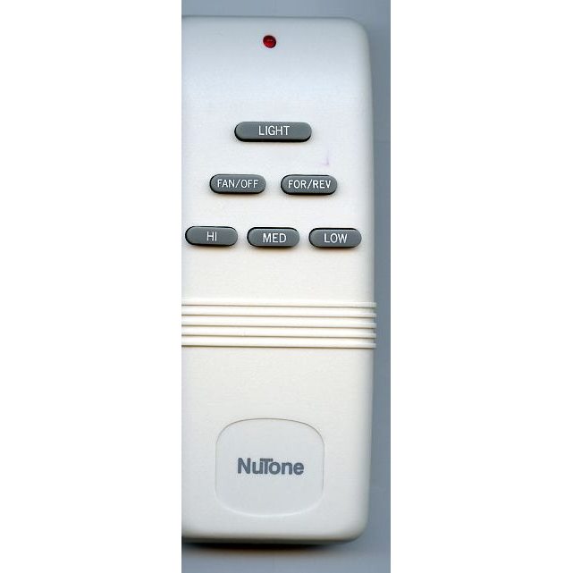 Nutone G9P2BTAUC7052T Ceiling Fan Remote Control