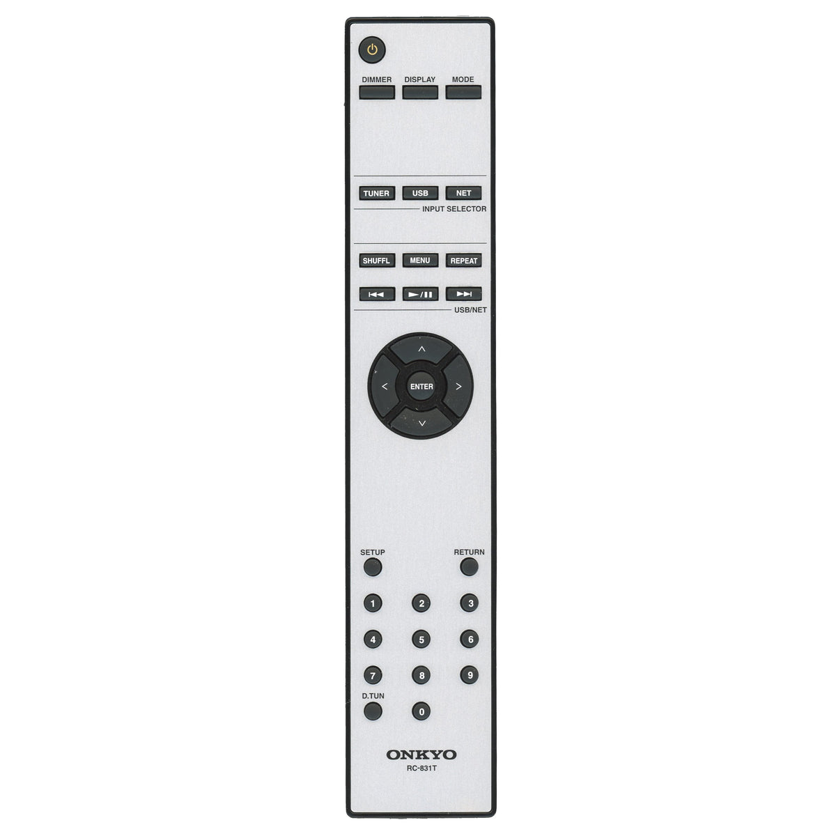 Onkyo RC831T Receiver Remote Control - 24140831 | RC-831T