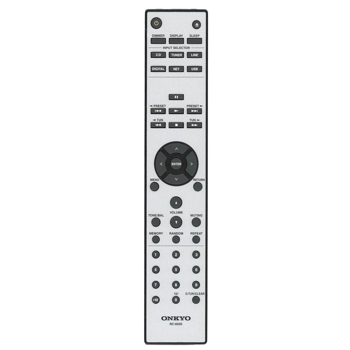 Onkyo RC850S Micro Hi-Fi System CD Remote Control | RC-850S