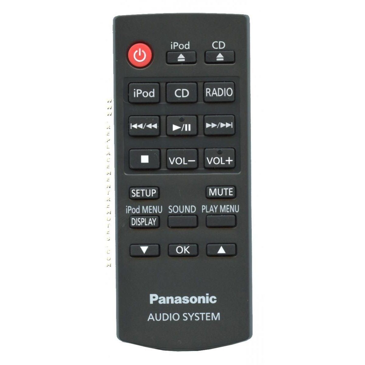 Panasonic N2QAYC000056 Audio Remote Control