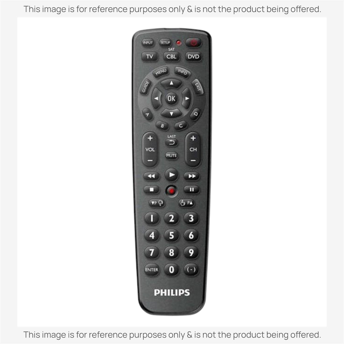 Philips SRP1003/27 3-Device Universal Remote Control