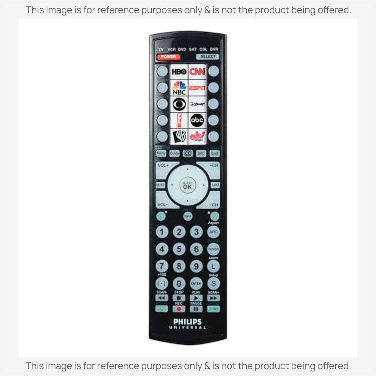 Philips SRU4106/27 Advanced Universal Remote Control