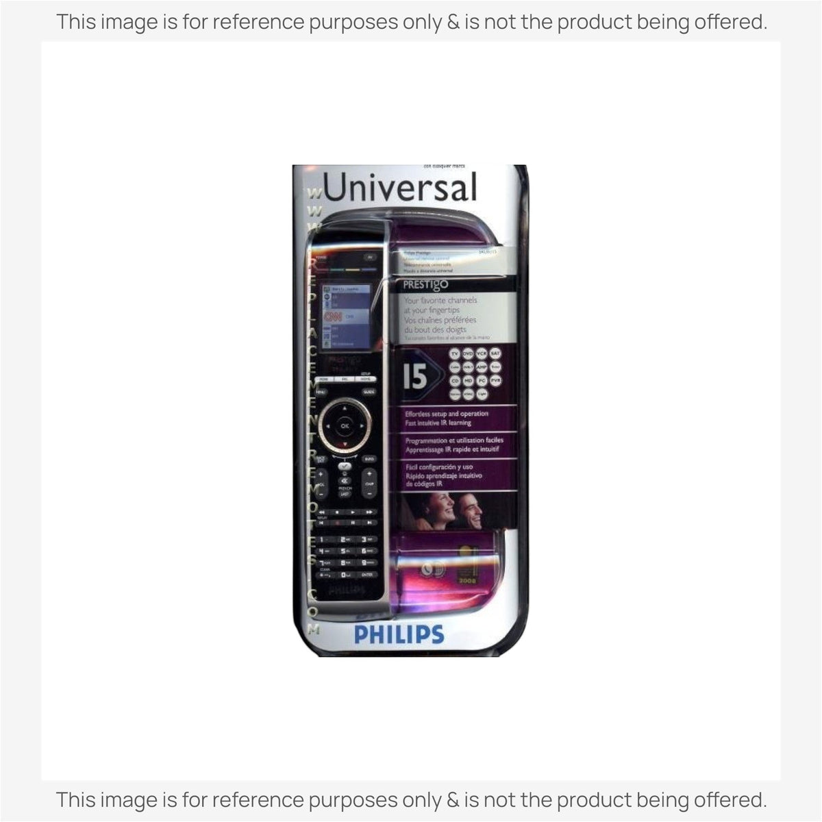 Philips SRU8015/37 Advanced Universal Remote Control