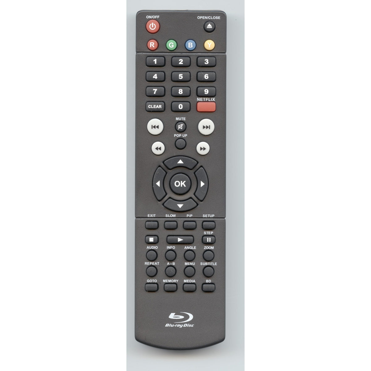 RCA BRC11082E Blu-ray Remote Control