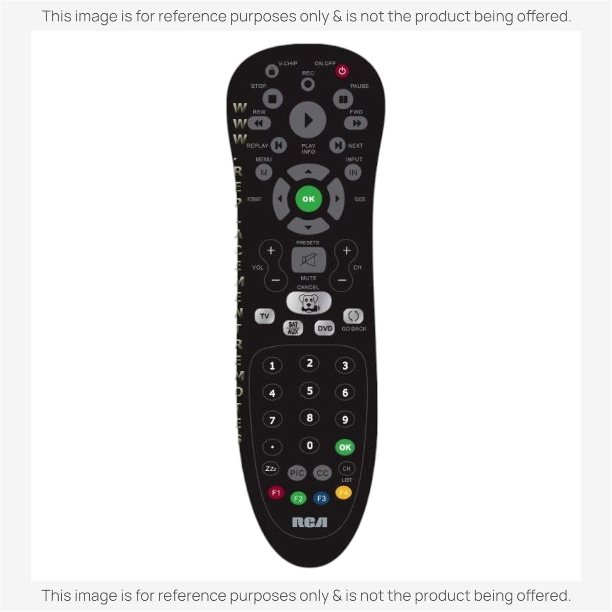 RCA RC225 TV Remote Control