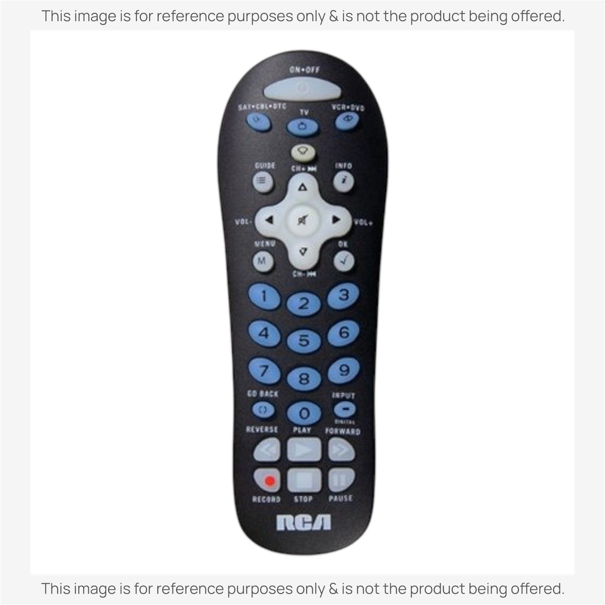 RCA RCR311BIR 3-Device Universal Remote Control