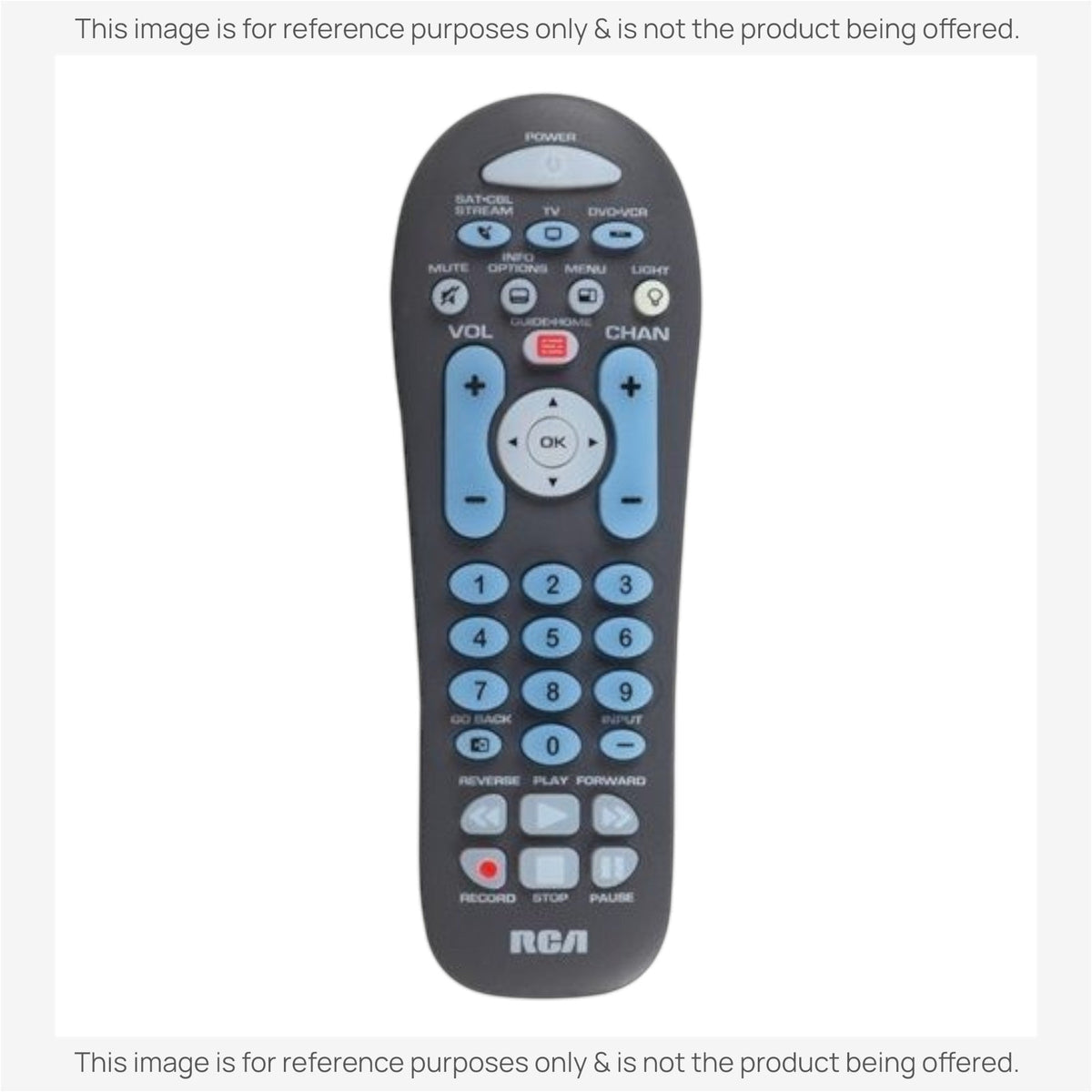 RCA RCR314WZ 3-Device Universal Remote Control