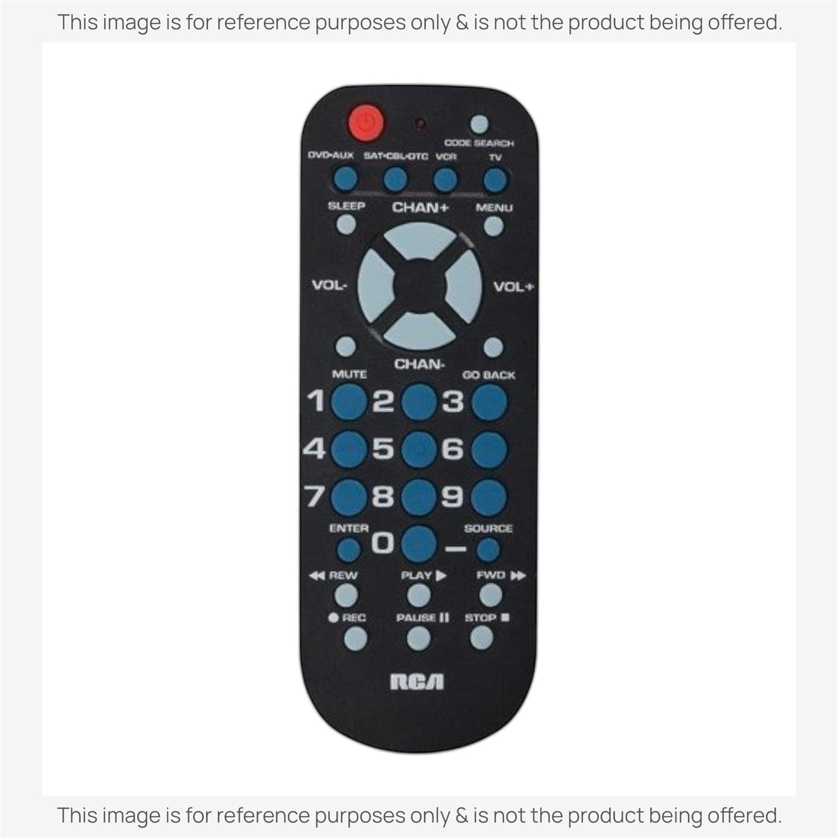 RCA RCR504BZ 4-Device Universal Remote Control