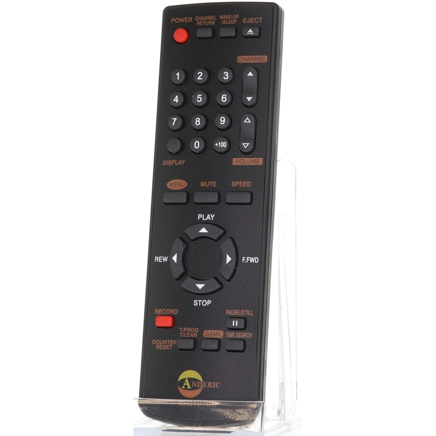 Anderic RR0107UD Replacement TV/VCR Remote Control for Funai