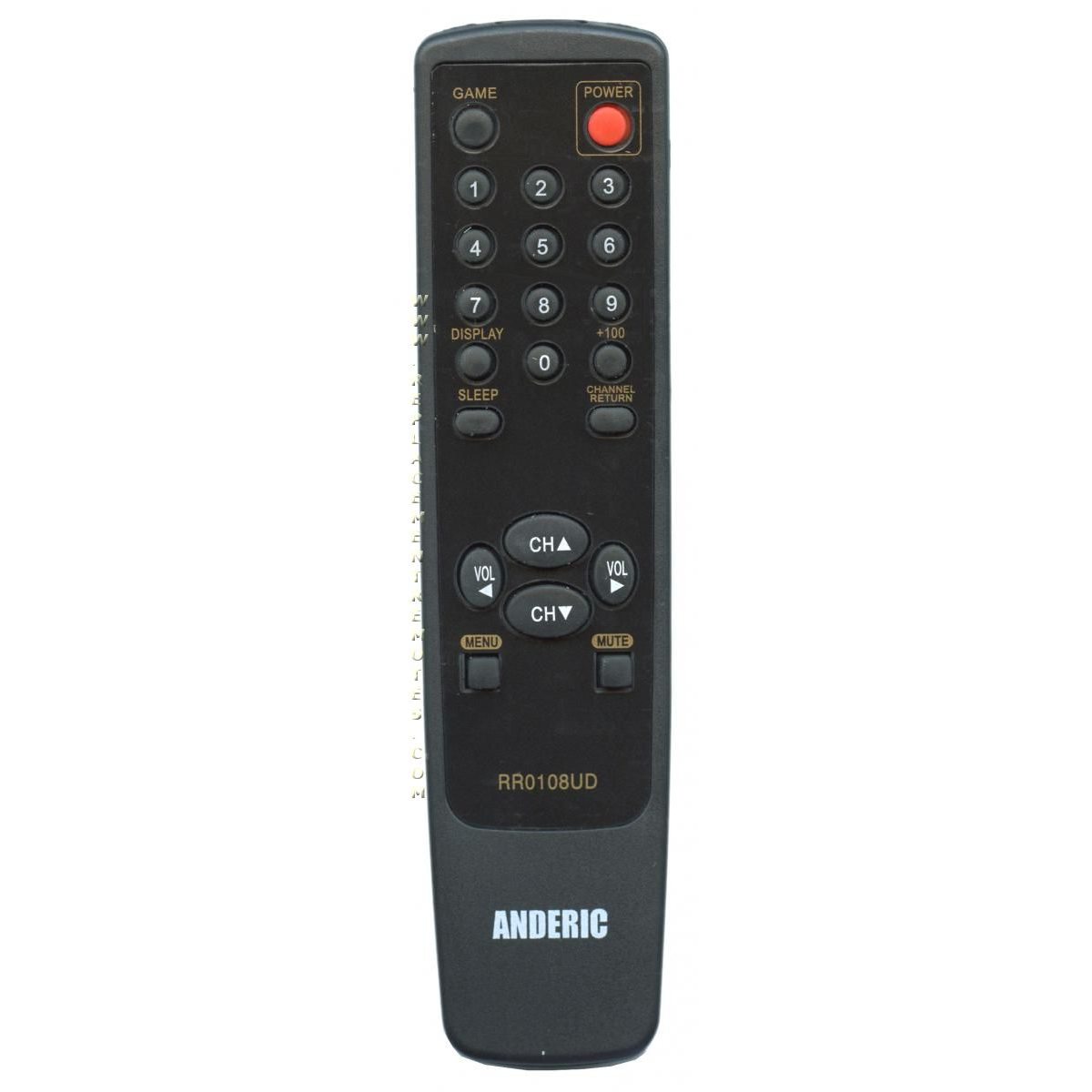 Anderic RR0108UD Replacement TV Remote Control for Funai