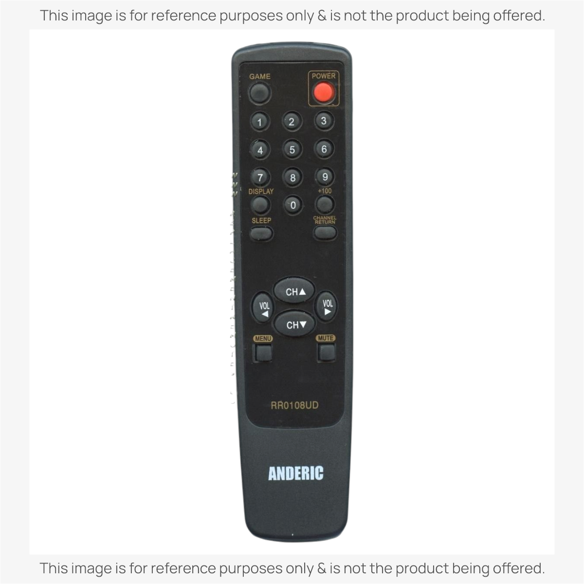 Anderic RR0108UD Replacement TV Remote Control for Funai