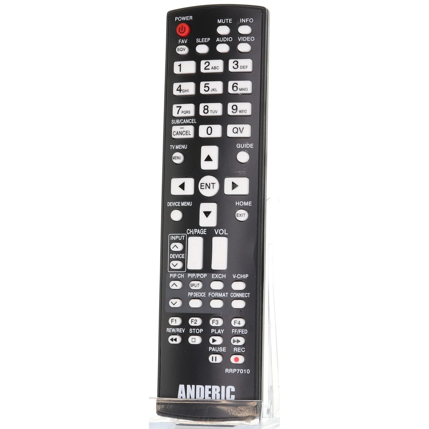 Anderic RRP7010 Replacement TV Remote Control for Mitsubishi 290P137010 and Others