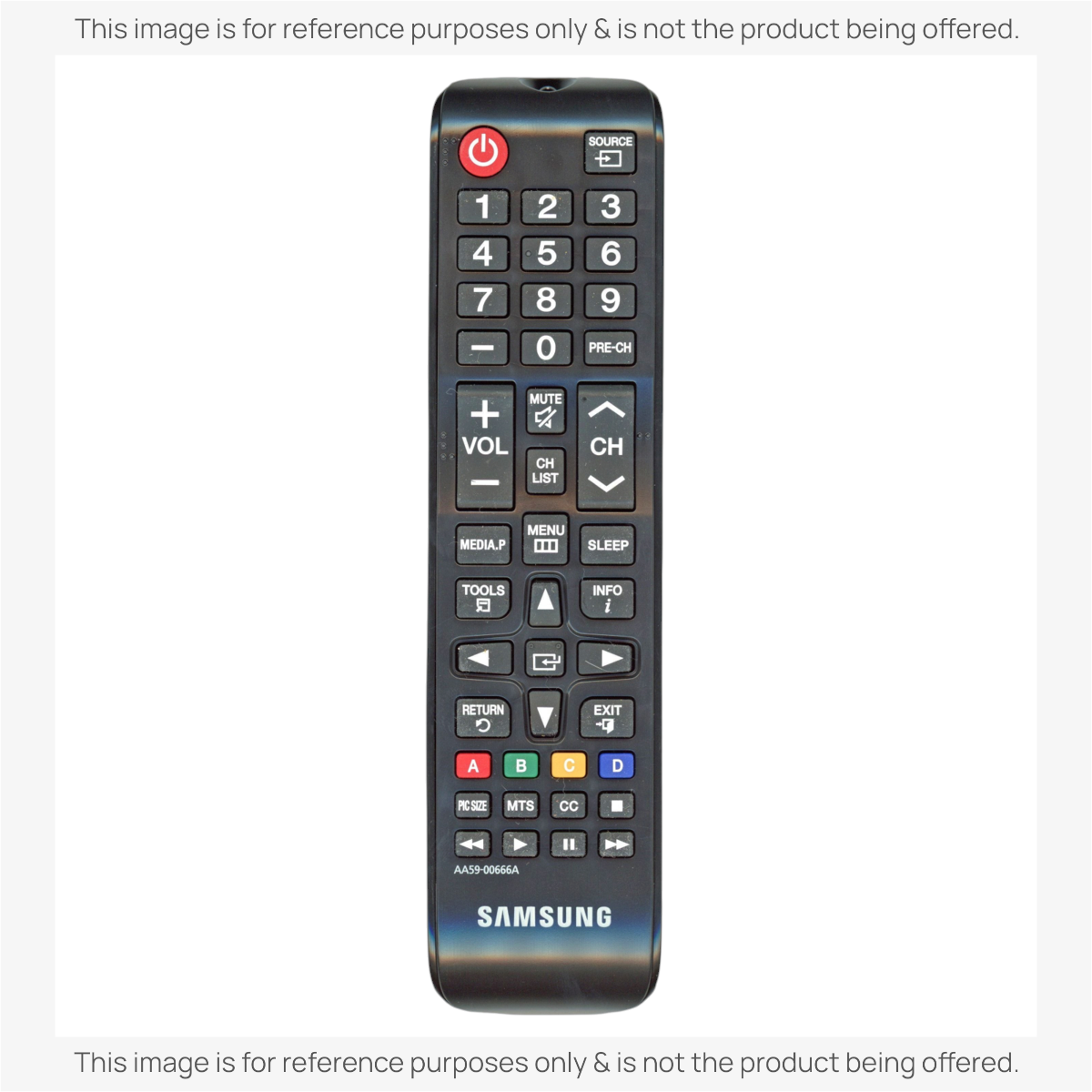 Samsung AA59-00666A TV Remote Control - AA5900666A