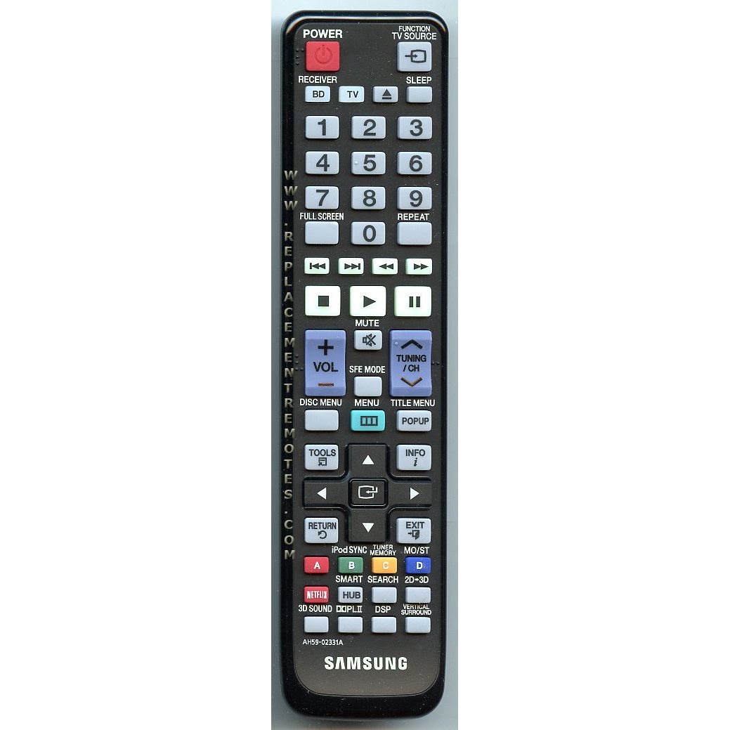 Samsung AH59-02331A Home Theater Remote Control - AH5902331A