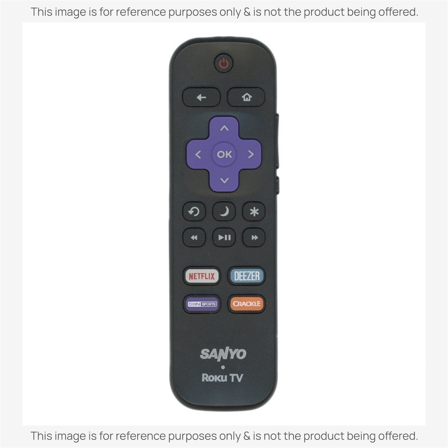 Sanyo 101018E0029 Roku TV Remote Control