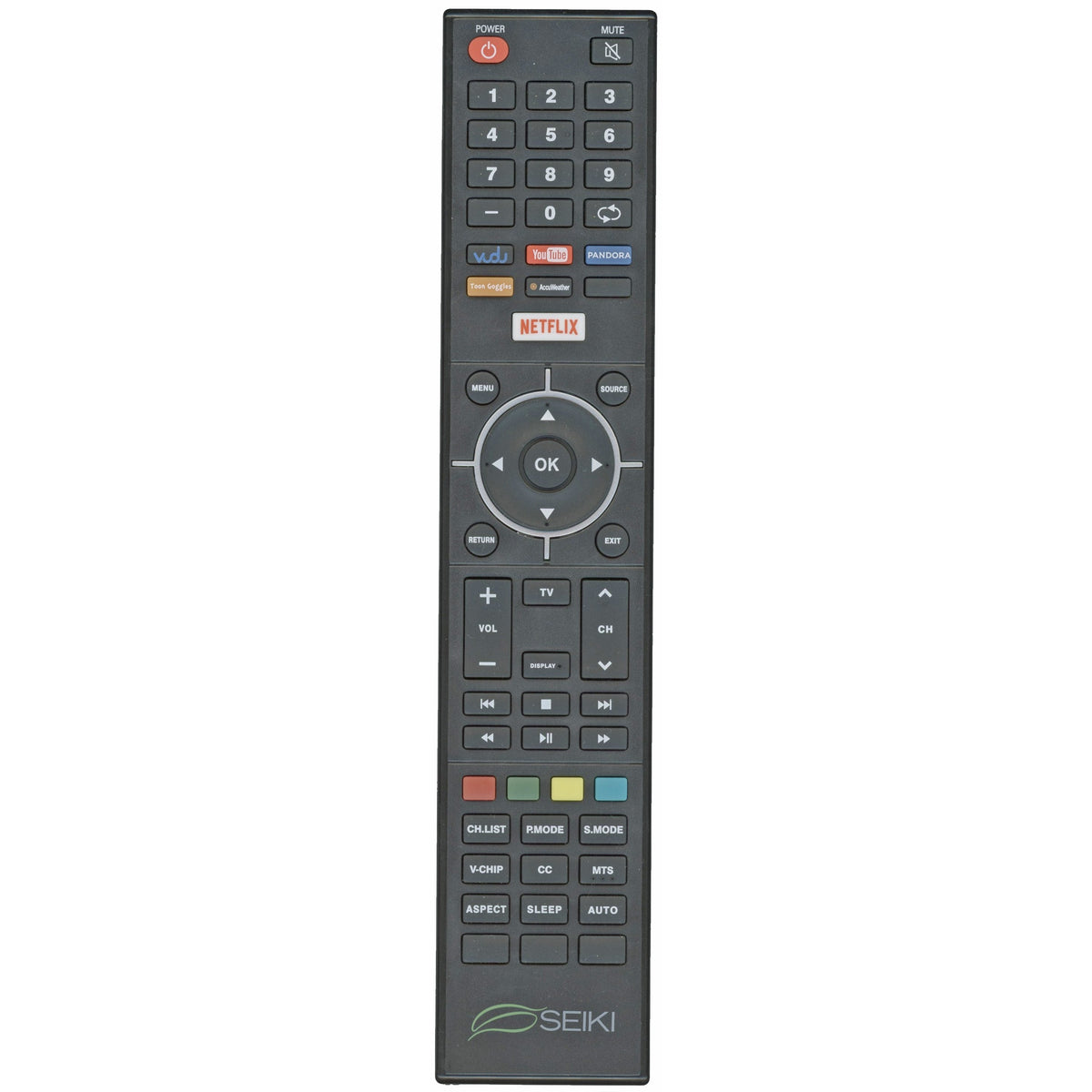 Seiki XHY35501 TV Remote Control