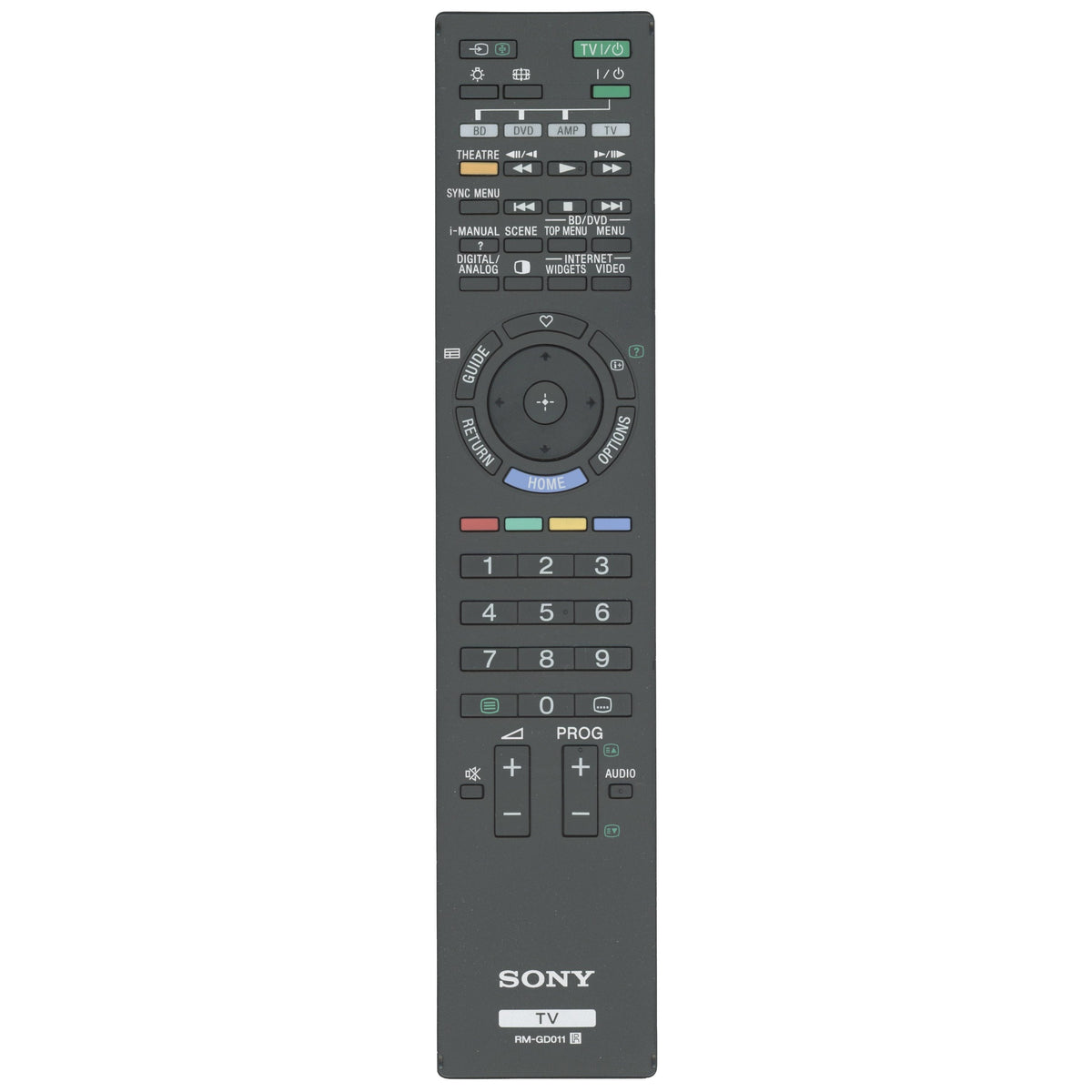 Sony RM-GD011 TV Remote Control
