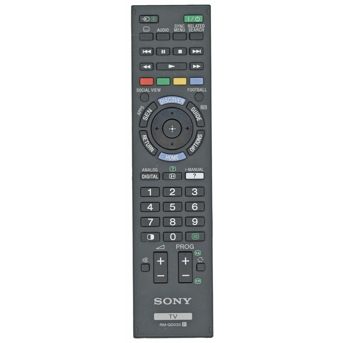 Sony RM-GD033 TV Remote Control