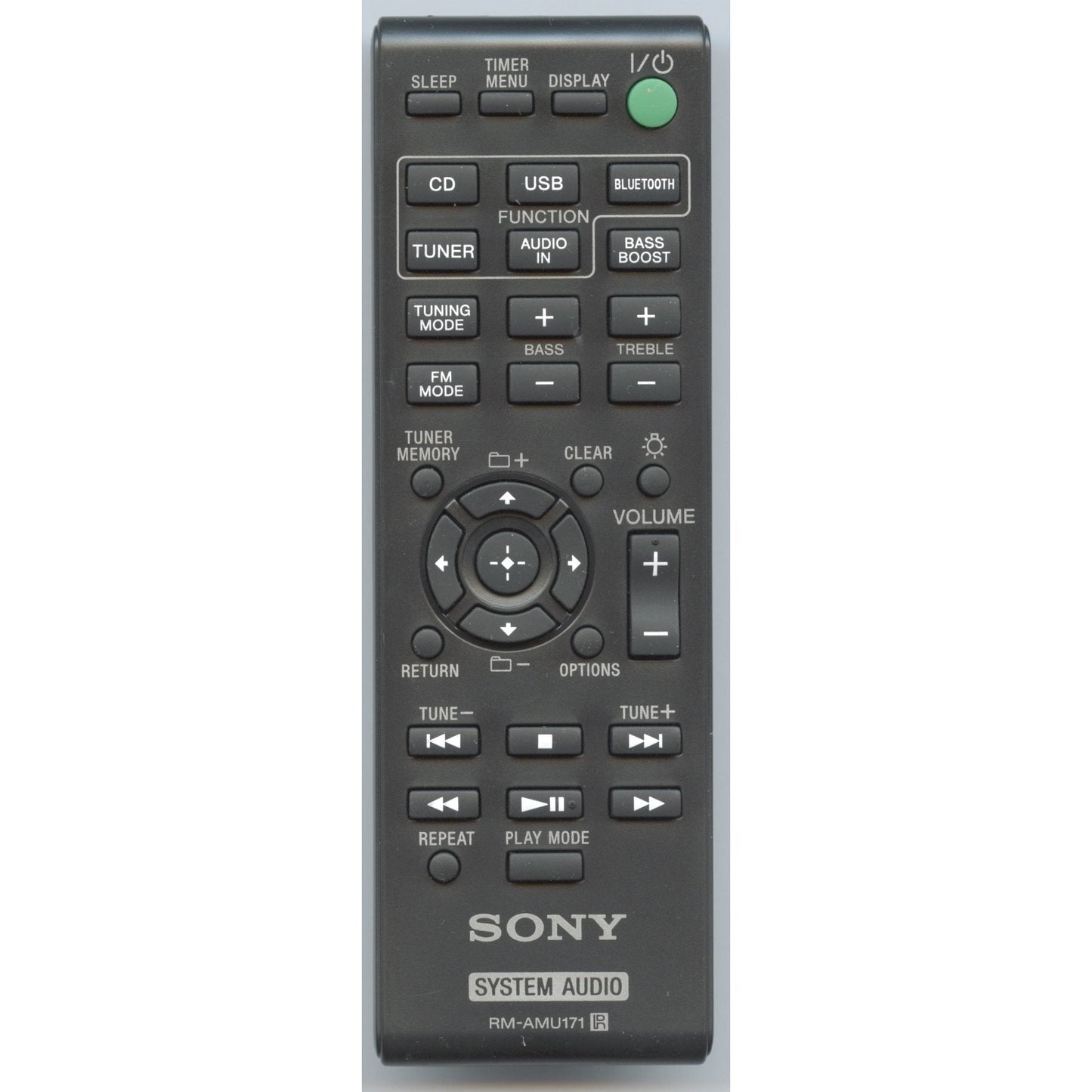 Sony RM-AMU171 Micro Music System Audio Remote Control - 149229711 - RMAMU171