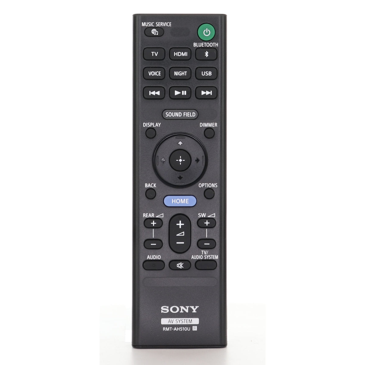 Sony RMT-AH510U Sound Bar Remote Control - 1-011-152-11 101115211 - RMTAH510U