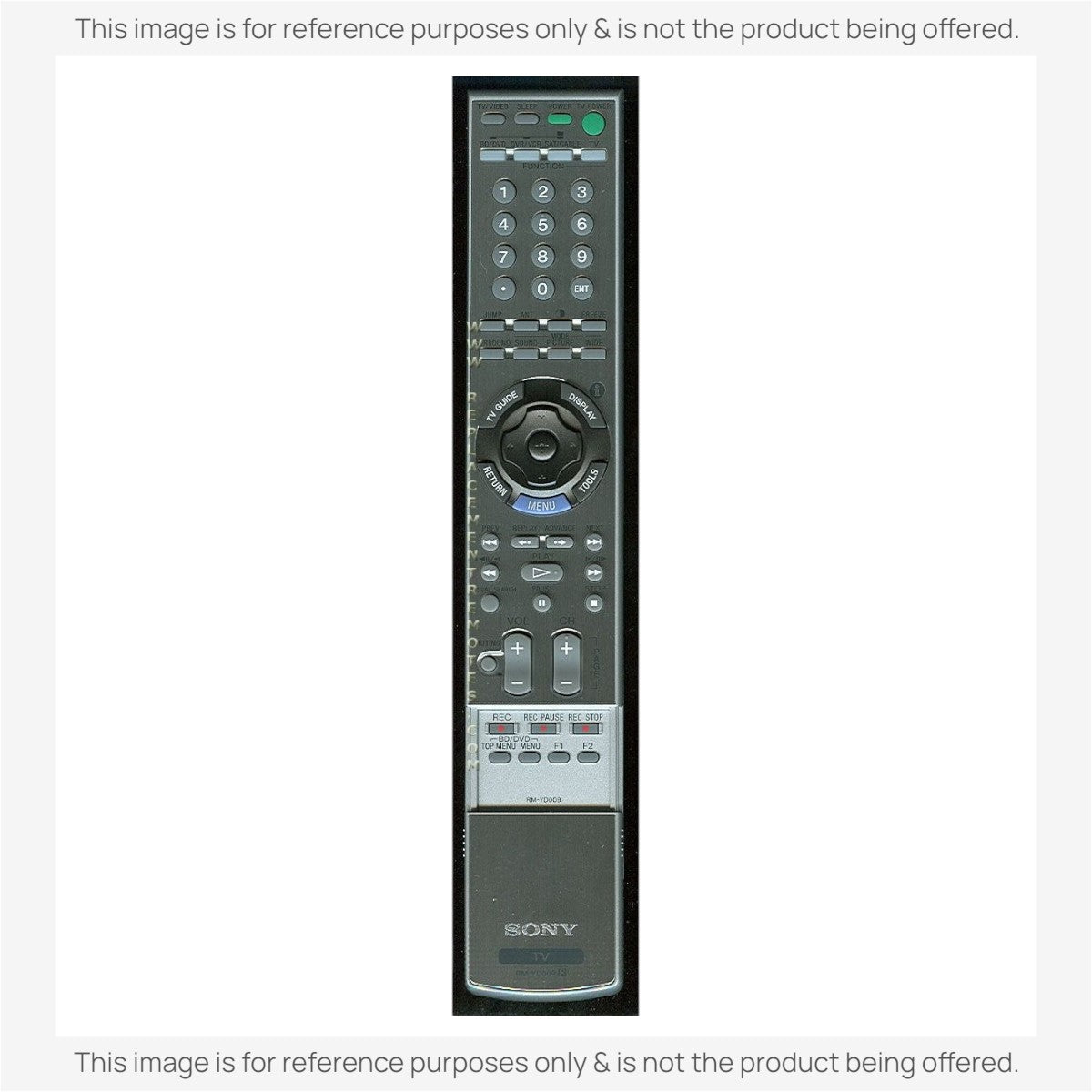 Sony RM-YD009 TV Remote Control - RMYD009