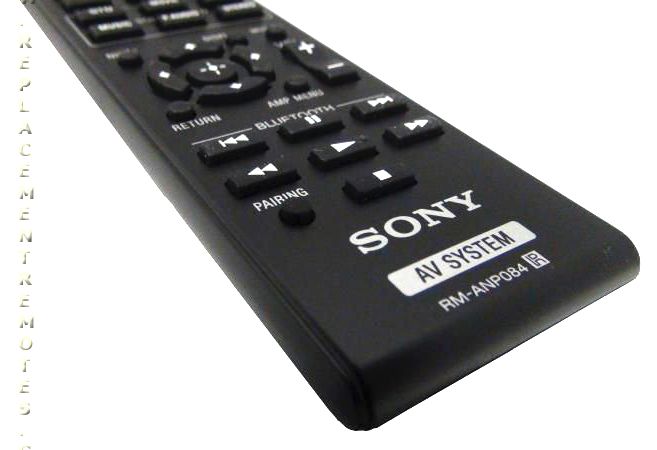 Sony RM-ANP084 SoundBar Home Theater System Audio Remote Control - 149050111 - RMANP084
