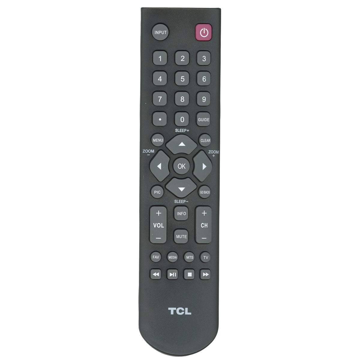 TCL 06526W37E003X TV Remote Control
