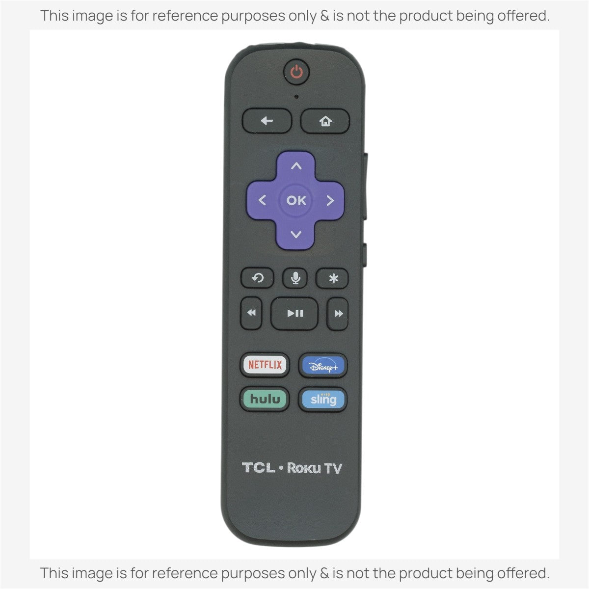 TCL RCEL5 Voice Roku TV Remote Control - 06-WFZNYY-HRC580