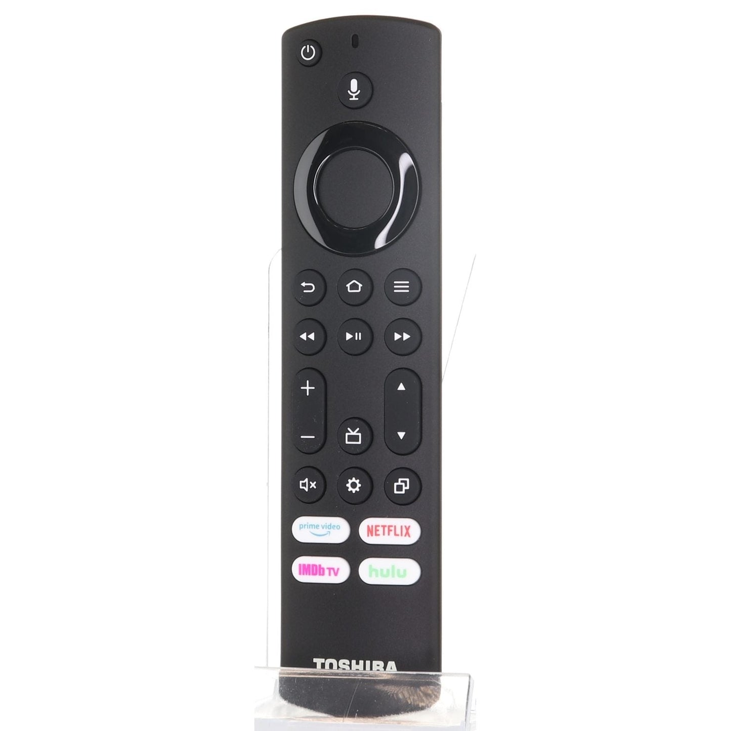 Toshiba CTRC1US21-RevB 2021 Voice Fire TV Remote Control | Voice | Prime Video | Netflix | IMDB tv | Hulu - CTRC1US21-RevB