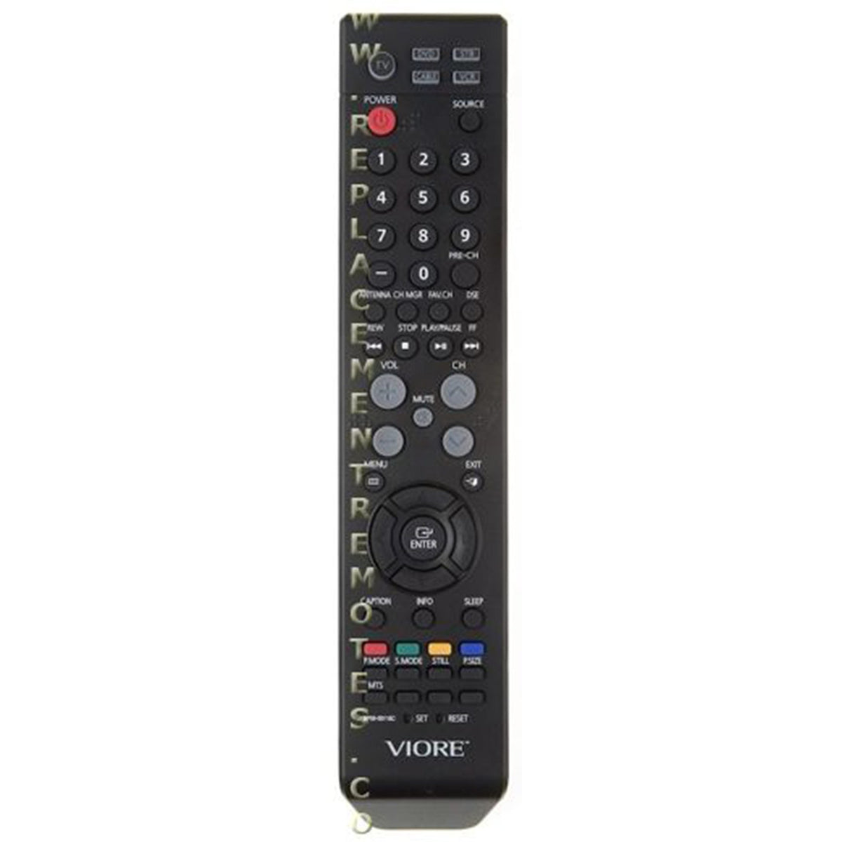Viore BP5900116C TV Remote Control