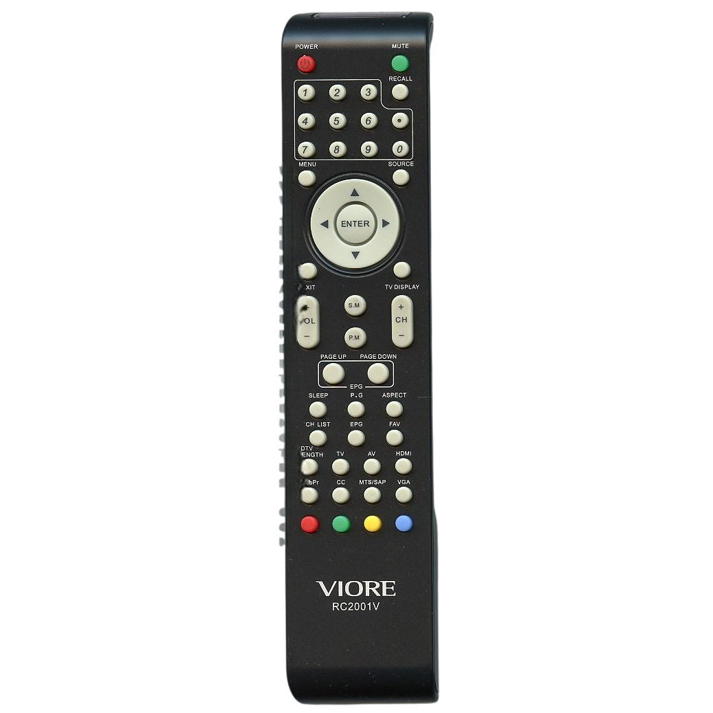 Viore RC2001V TV Remote Control