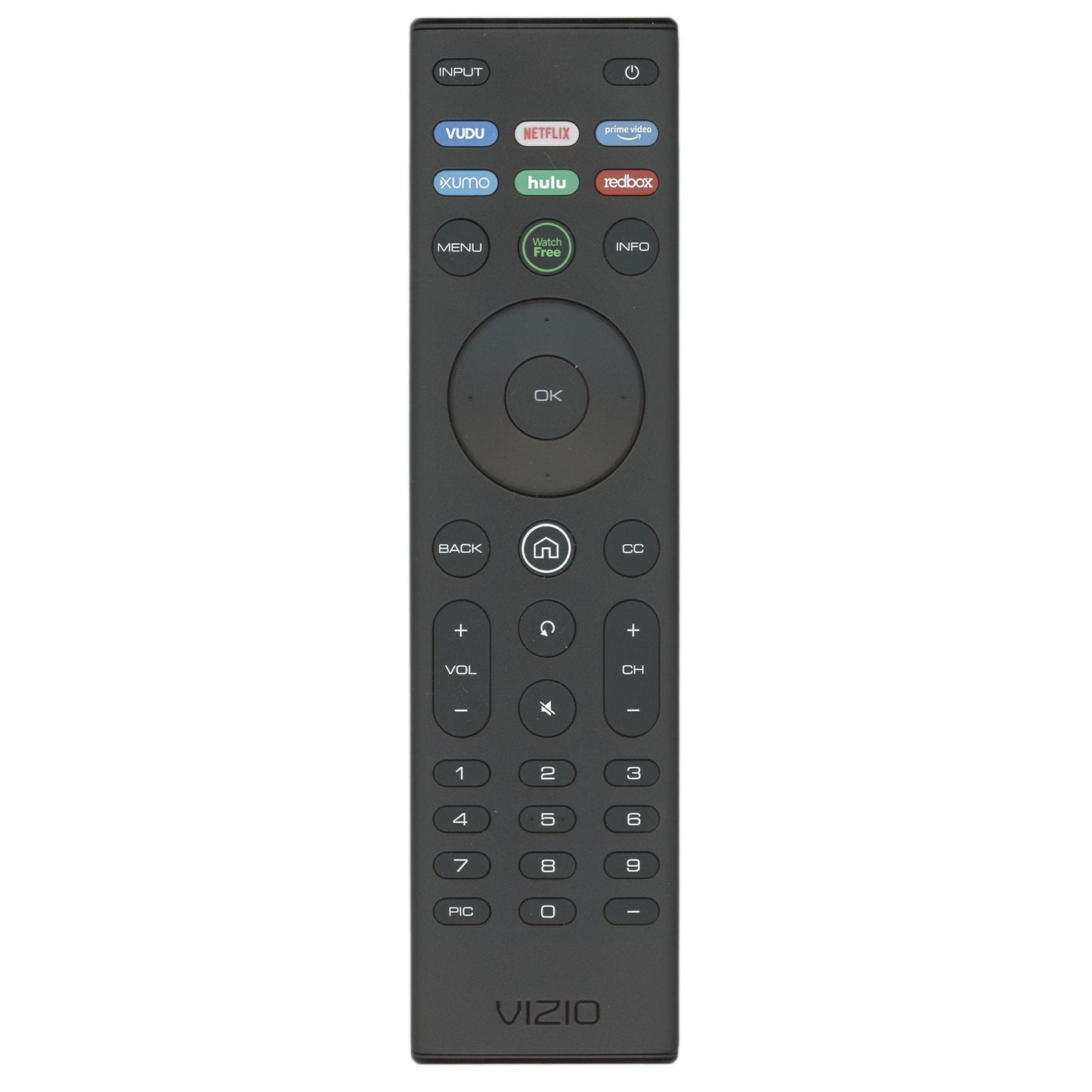 Vizio XRT140L 2020 Smartcast TV Remote Control - 398GR15BEVZY00005