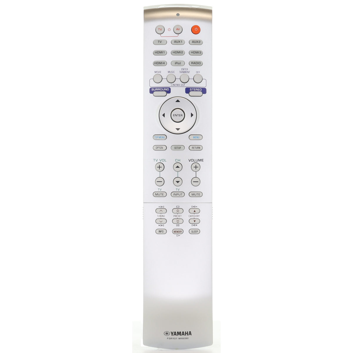 Yamaha FSR101 Digital Sound Projector Sound Bar Remote Control | YSP4100, YSP5100 - WR903800