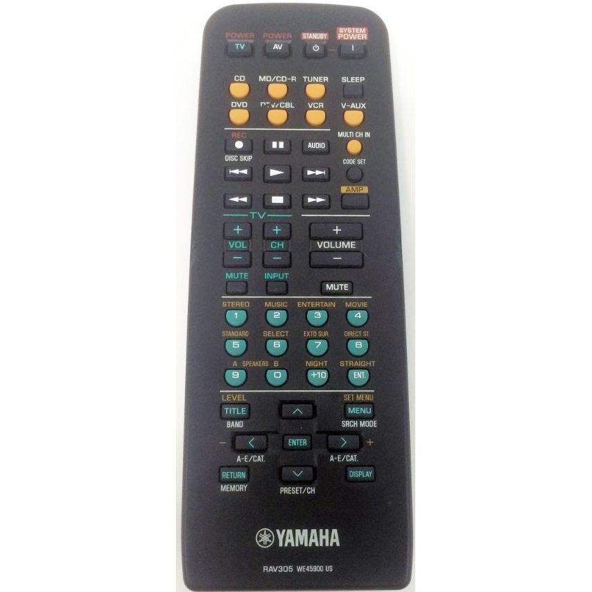 Yamaha RAV305 Home Theater Remote Control