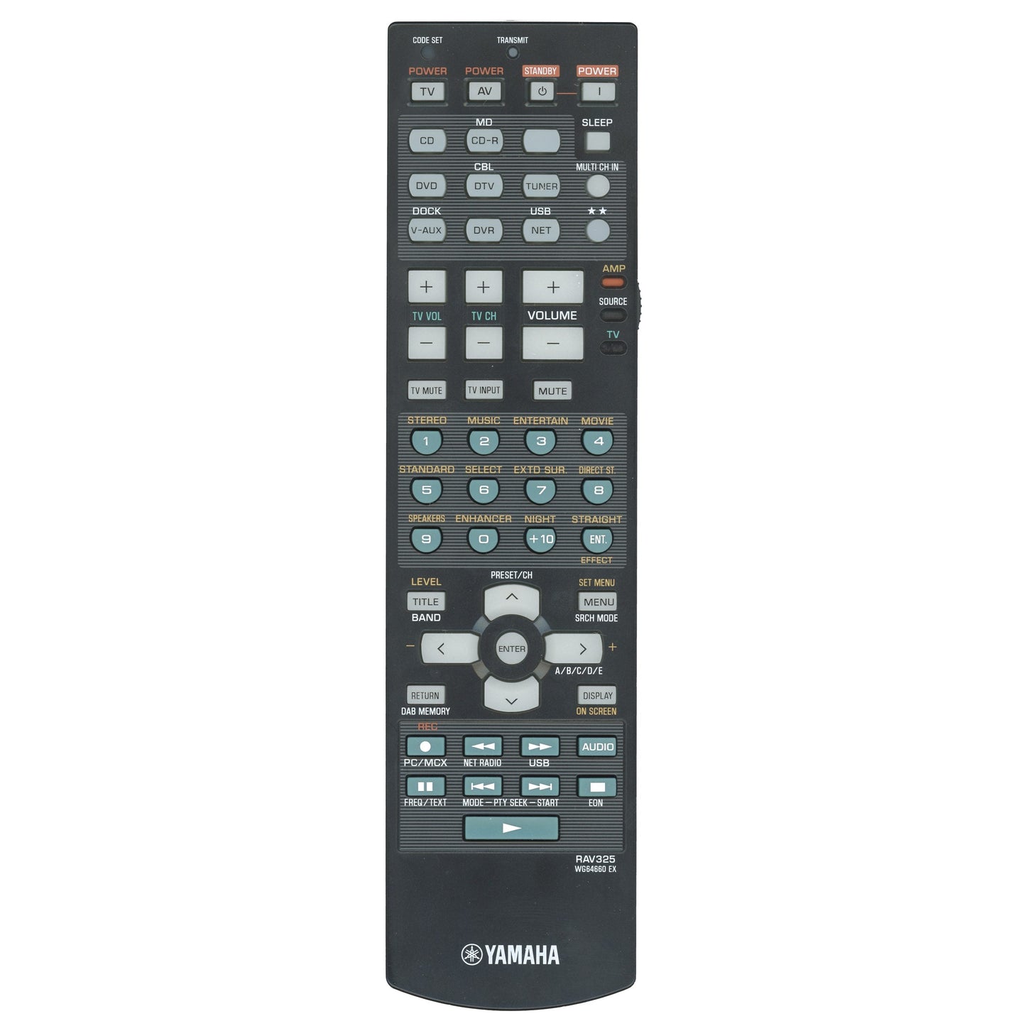 Yamaha RAV325 Receiver Remote Control