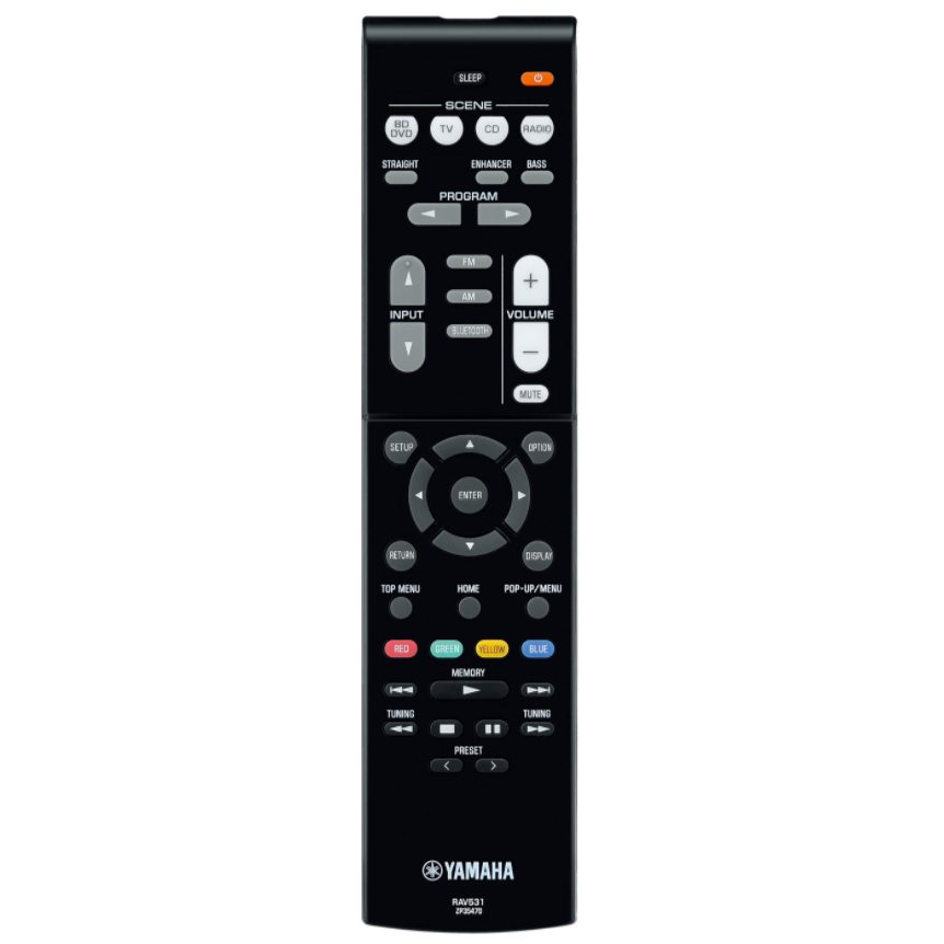 Yamaha RAV531 Receiver Remote Control
