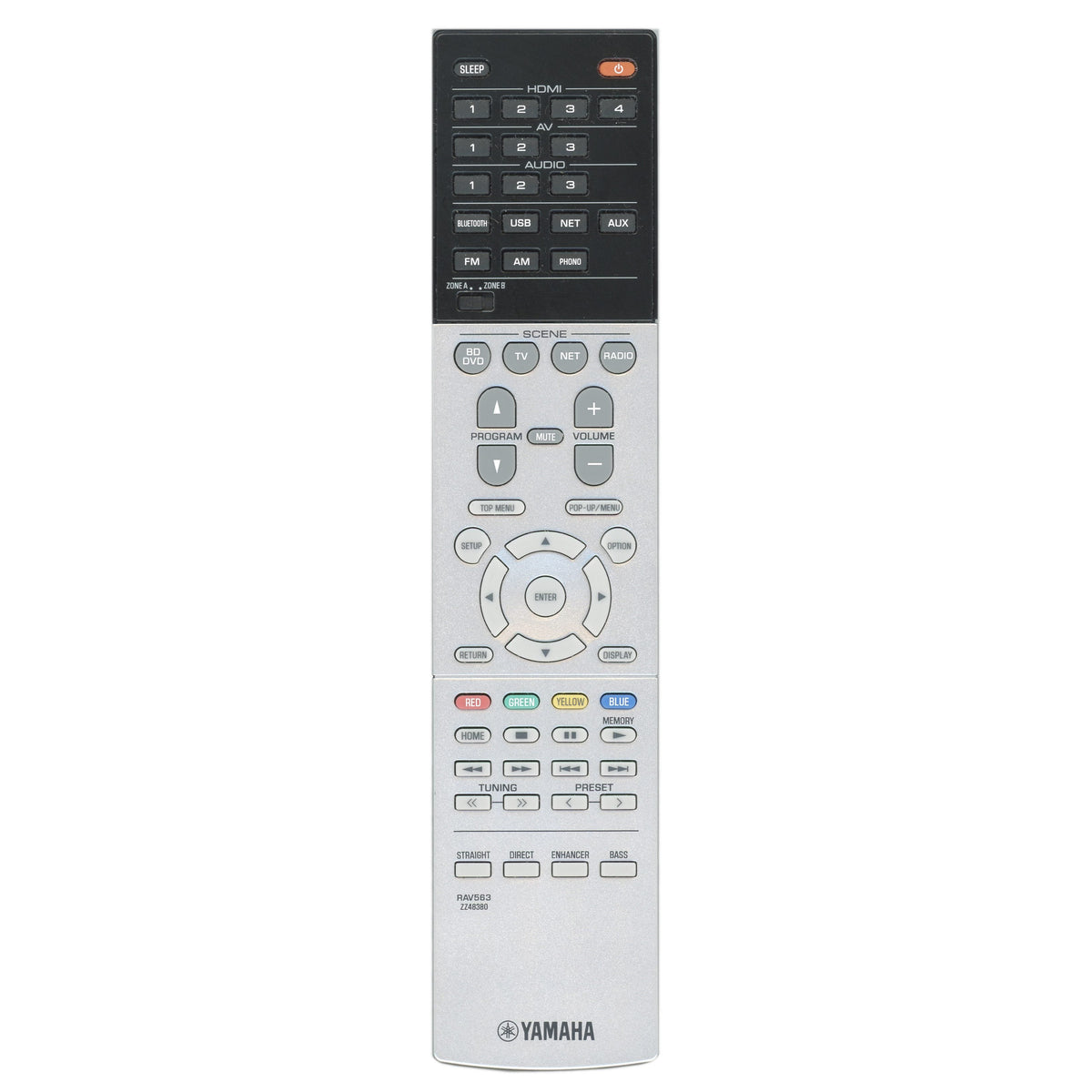 Yamaha RAV563 Receiver Remote Control