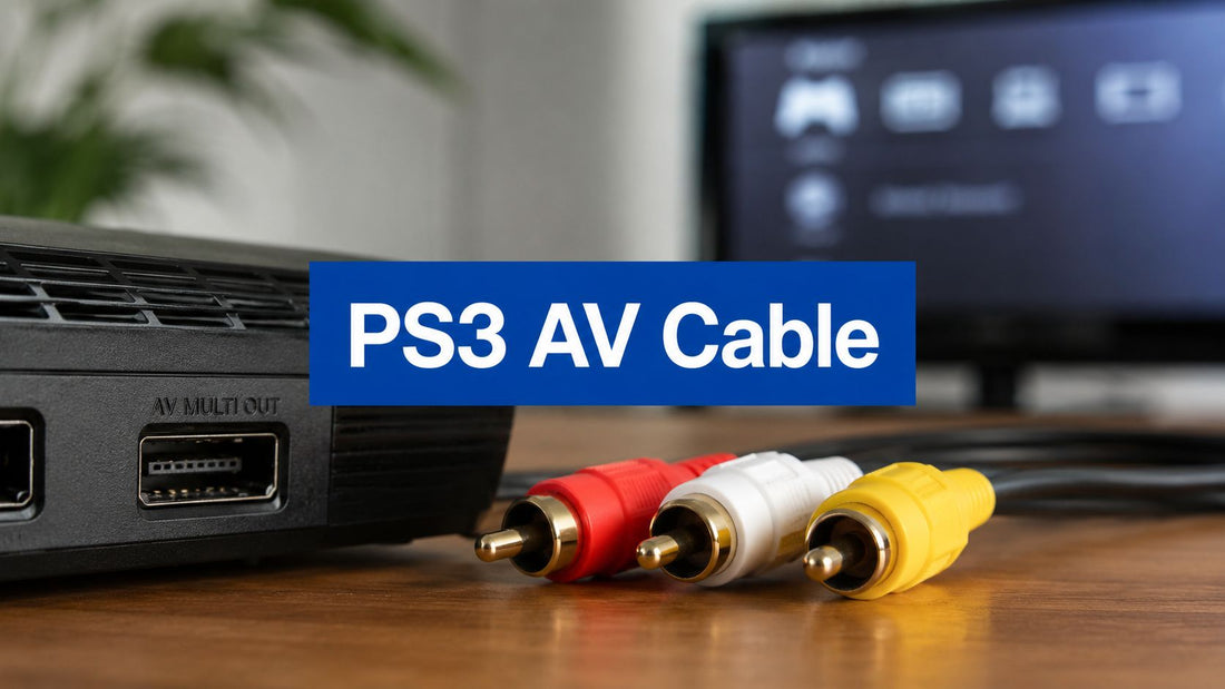 AV Cable for PS3: Complete Setup and Buying Guide