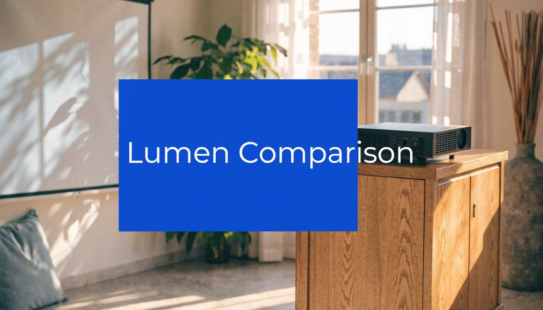 Comparing Lumen Brightness for Daytime Projector Use