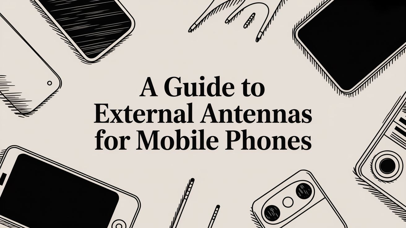 A Guide to External Antennas for Mobile Phones: The 2026 Fix – DigiDevice