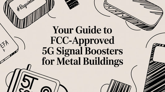 Your Guide to FCC-Approved 5G Signal Boosters for Metal Buildings