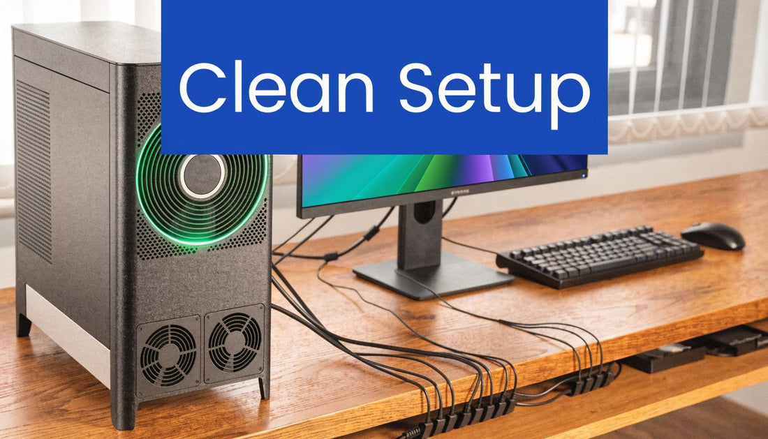 10 PC Gaming Cable Management Ideas for Clean Setups