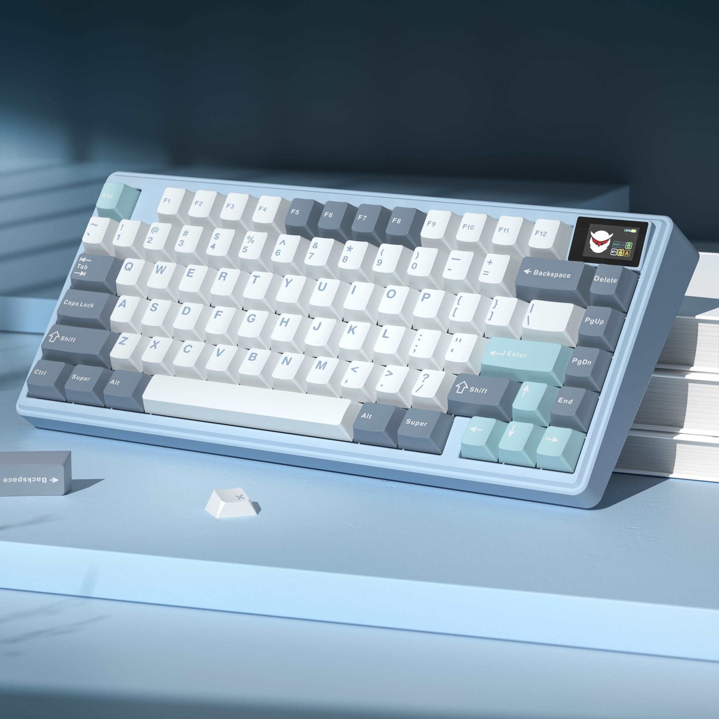 XVX K75 Pro 75% CNC Aluminum Wireless Mechanical Keyboard