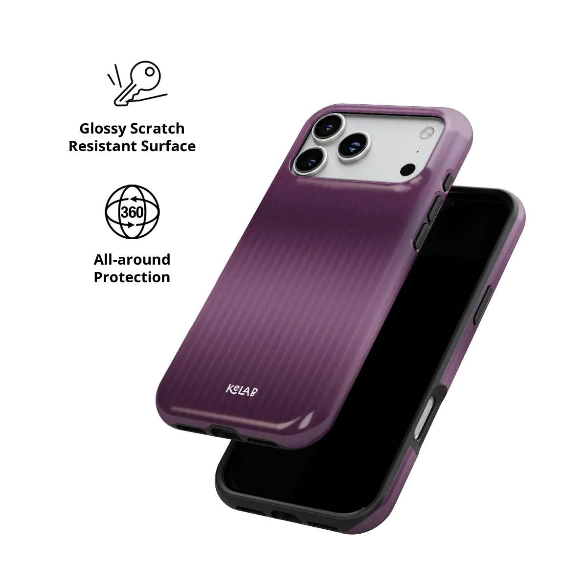 Violet Reverie | Tinted Veil Series Purple Phone Case