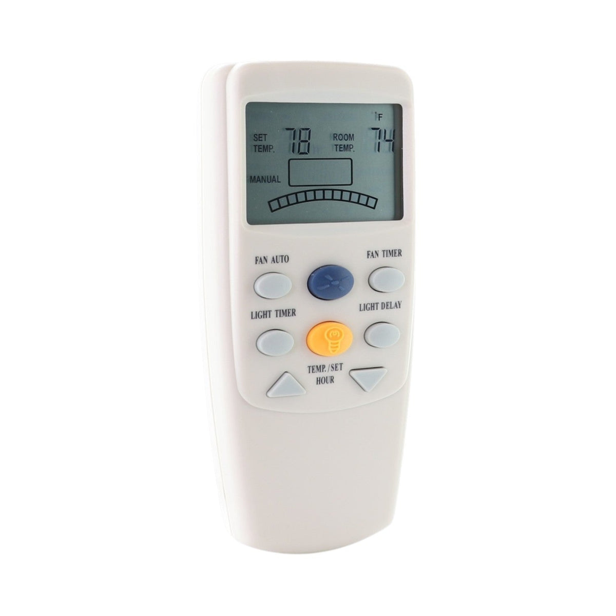 Hampton Bay FAN-9T Ceiling Fan Remote Control | RF Only | Thermostatic | Fan Timer | LCD Display | No Reverse - L3HFAN-9T